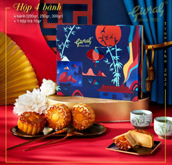 HỘP ĐỰNG 4 BÁNH TRUNG THU GIVRAL MIỄN PHÍ